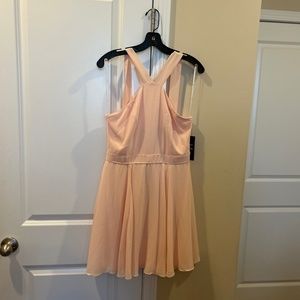Lulus peach dress with tags